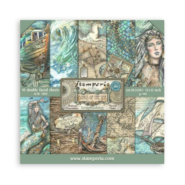 Stamperia Songs of the Sea Pad 12x12