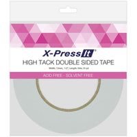 X-Press It High Tack Tape Double Face 1/2